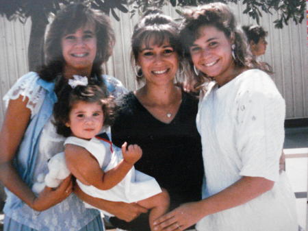 Me at 40, with my girls -1987