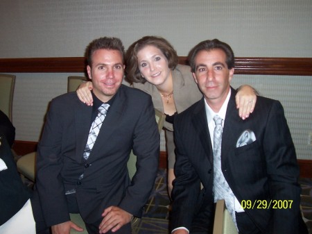 Mark and his brother & Sister