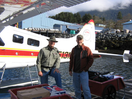 float plane to alaska wilderness