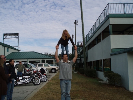 matt & brooke (son & granddaughter)