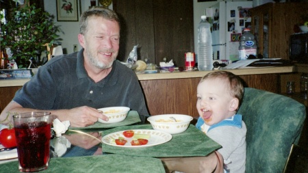 BREAKFAST WITH MY GRANDSON