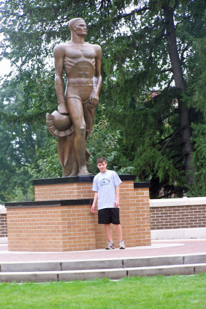 Brian and Sparty!