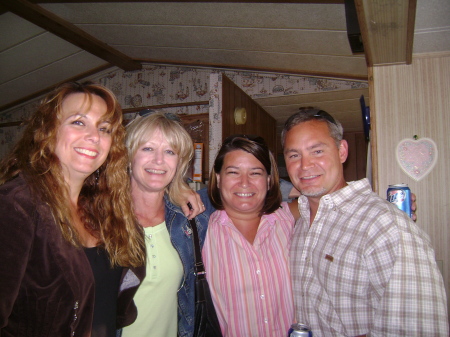 Me, Darlene, Ronette, and Gus