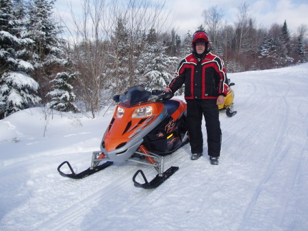 Snowmobiling ME, Jan. 2009