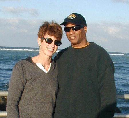 CAREN AND TONY AT JUPITER INLET FLORIDA