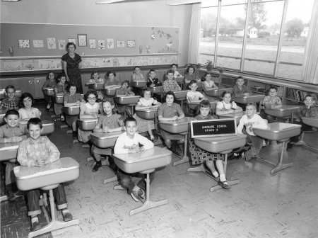 Sandburg Grade School - Grade 3 - 1956