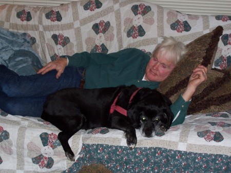 Gary and our 13-yr-old lab, Buddy Boy