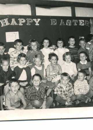 Kindergarten, 1958--the future Class of 1970