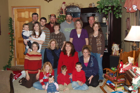 My family at Christmas 2008