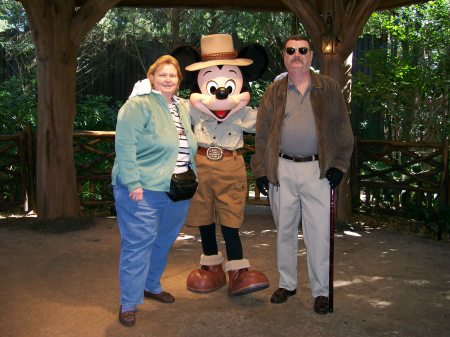 The Clegg's with Mickey