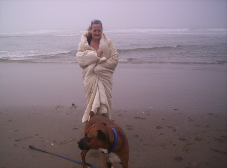 Me and Sampson at Lincoln city