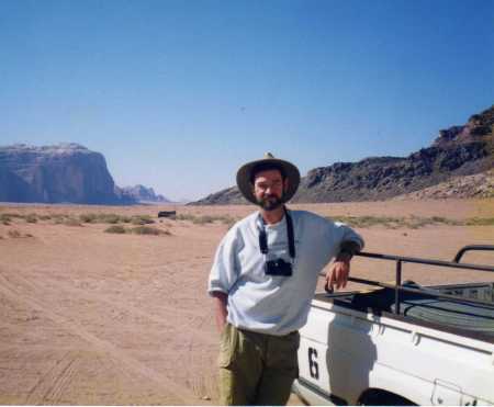 Wadi Rum in jordan 1997