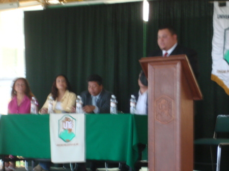 Giving a Conference about Education in Mexico