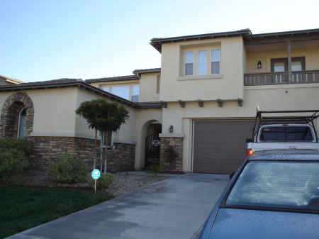 FRONT of OUR NEW HOUSE WINCHESTER CA 2009