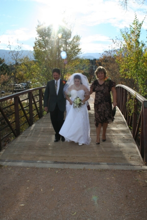 Walking down the aisle