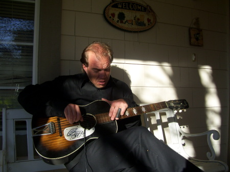 On the porch one morning