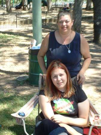 Saturday in the Park~Stepdaughter Cassie & Me