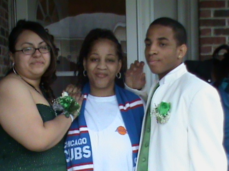 my son off to prom