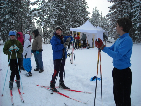 Nordic Ski Race opener, Dec. 2008