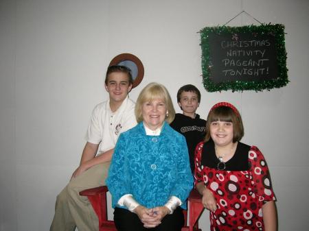 Grandma Margie and 'the kids'