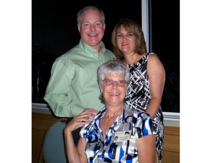 Jim, Deb, & Mary Jo at the houston reunion