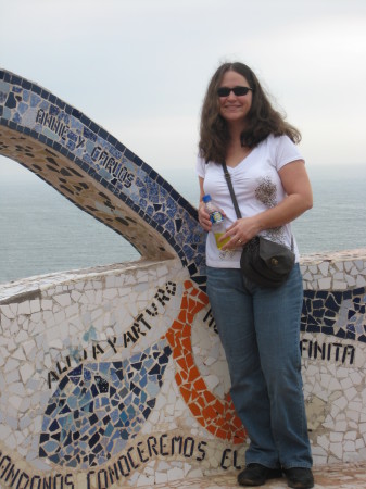Me in Lima Peru at the beach