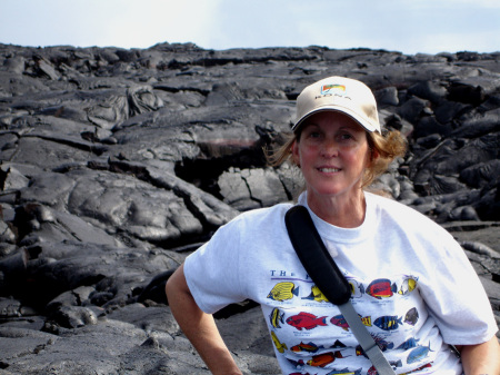 me at Kona, Volcanos National Park