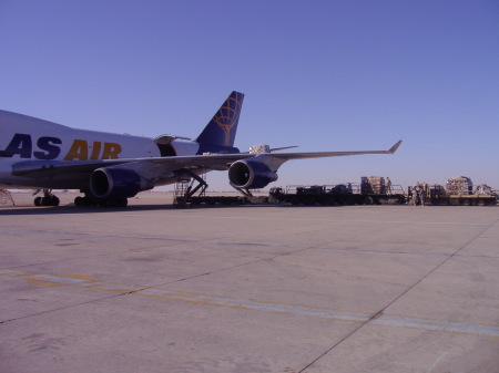 Loading at Al Asad Airbase, Iraq