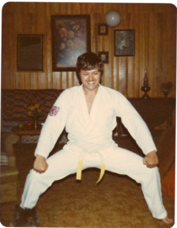 Me as a yellow tip 1977