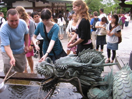 Lizzie in Japan