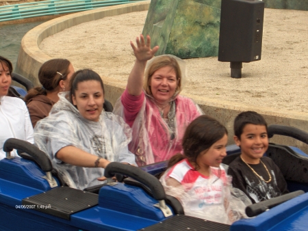 Sister Eileen, Amanda, Carlos and Angelica