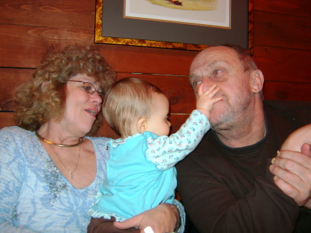 PaPa Bill, Olivia AND Grandma