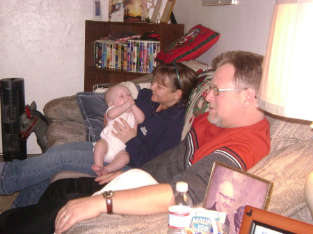 my brother John My grand daughter Brooke and i