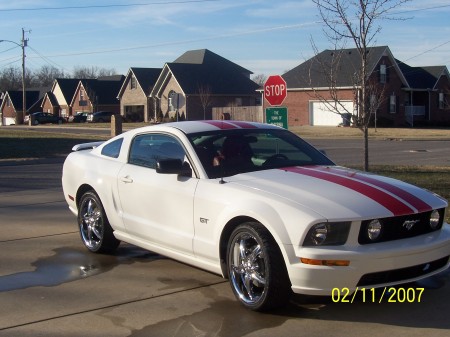 This was my Mustang