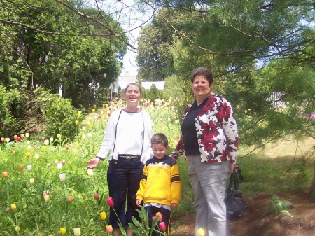 My sisters & grandson