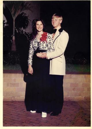 Tanja Jimmie high school prom 1973