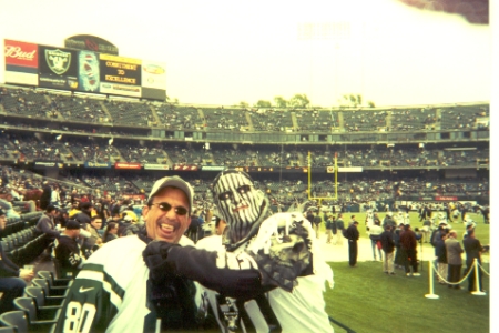 Me and crazy raider fan