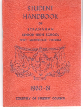 Student Handbook 1960-61 Cover