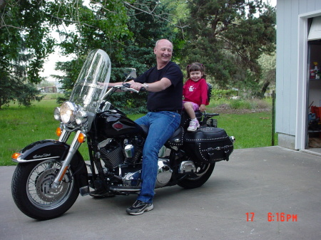 Me, Maya and the bike