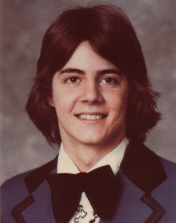 Graduation photo, 1976