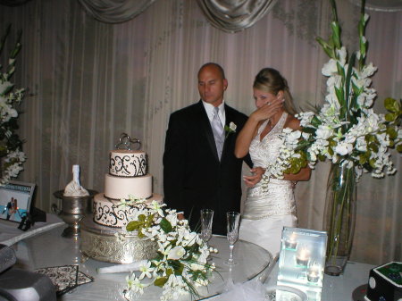 Candie  & Tim - wedding reception