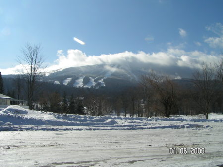 Skiing at Stratton Mt.  VT