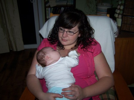 our daughter Tiffanie and her baby