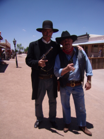 Lee and Wyatt Earp, Tombstone, AZ