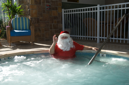 Santa likes it hot