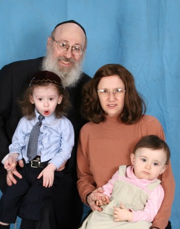 Aryeh, Vivien, Yosef Hersh and Rivka Sarah