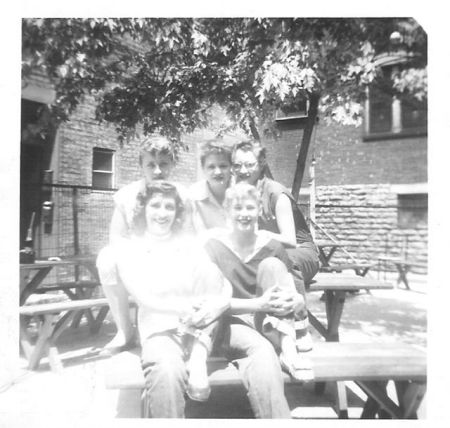 My old friends and me in the 50's