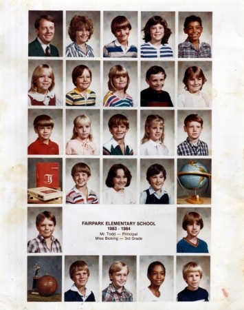 My Fair Park School Pics 1983-84 &amp; 1984-85