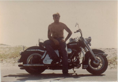 Dan & his bike in California 1983