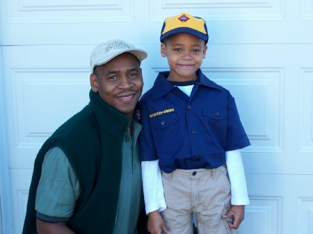 Alexander & Dad Boy Scout Camping Trip 2008